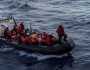 شاهد: إنقاذ 87 مهاجراً من الغرق قبالة سواحل ليبيا ونقلهم إلى إيطاليا