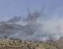 اندلاع حرائق في بلدة زبقين جنوب لبنان عقب غارة إسرائيلية