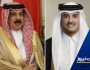 أمير قطر يبحث مع ملك البحرين العلاقات الثنائية والقضايا المشتركة